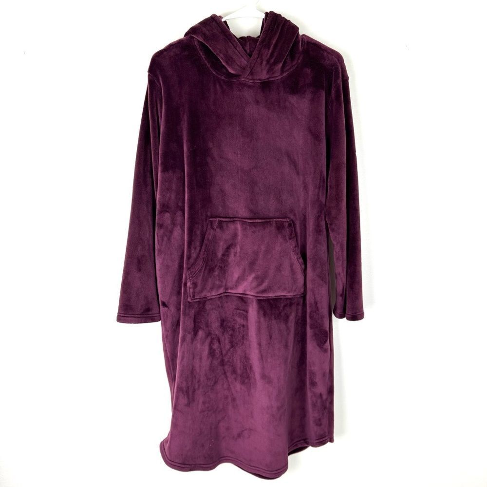 32 DEGREES Heat Women's Hooded Cozy Plush Sleep Lounger S/M